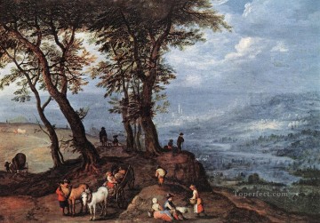 Jan Brueghel el Viejo Painting - Ir Al Mercado El Flamenco Jan Brueghel el Viejo
